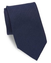 Charvet Silk Linen Blend Twill Tie