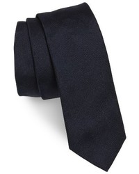 BOSS Solid Silk Skinny Tie