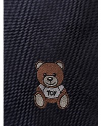 Moschino Teddy Bear Motif Silk Tie