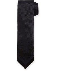 Dolce & Gabbana Tonal Dot Jacquard Silk Tie