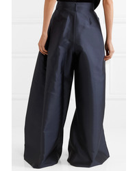 The Row Garcia Silk Satin Wide Leg Pants 2 990 NET A PORTER