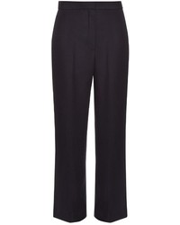 The Row Resme Silk Canvas Wide Leg Trousers
