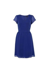 Exclusives New Look Tall Blue Belted Skater Dress