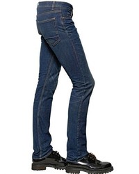 18cm Slim Fit Washed Cotton Denim Jeans