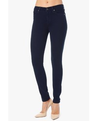 7 For All Mankind Mid Rise Skinny In Navy