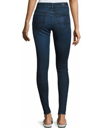 AG Jeans Ag The Farrah High Rise Skinny Jeans Blue