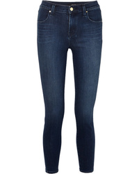 J Brand Alana Cropped High Rise Skinny Jeans