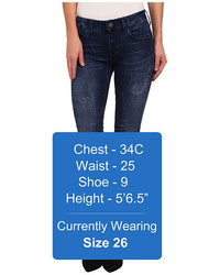 Mavi Jeans Alexa Midrise Skinny In Ink Jegging