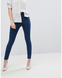 ASOS DESIGN Asos Ridley High Waist Skinny Jeans In Clece Wash