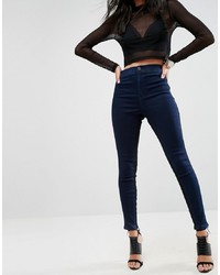 ASOS DESIGN Asos Rivington High Waisted Jegging With Side Inserts