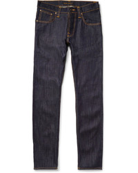 Nudie Jeans Average Joe Straight Fit Organic Dry Denim Jeans