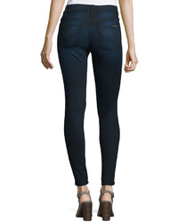 Hudson Barbara High Waist Super Skinny Denim Jeans Night Vision