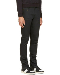 Saint Laurent Black Minimal Skinny Jeans