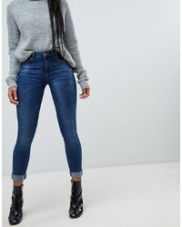 Only Boom Mid Rise Skinny Jeans
