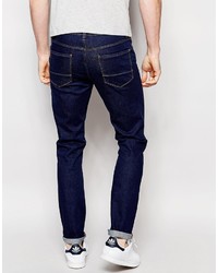 Asos Brand Skinny Jeans In 125 Oz True Blue