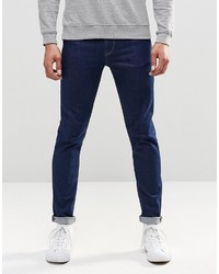 Asos Brand Skinny Jeans In 125oz In True Blue