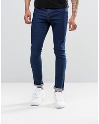 Asos Brand Super Skinny Jeans In 1205oz True Blue