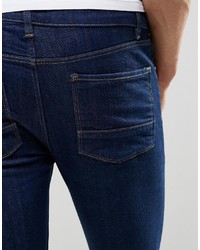 Asos Brand Super Skinny Jeans In 125oz In True Blue