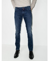 Jacob Cohen Chris Faded Skinny Jeans