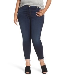 KUT from the Kloth Connie Step Hem Skinny Ankle Jeans