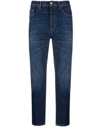 Acne Studios Cropped Straight Leg Jeans