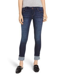 1822 Denim Cuffed Ankle Skinny Jeans