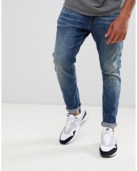 G Star D Staq 3d Distressed Skinny Jeans Medium Aged