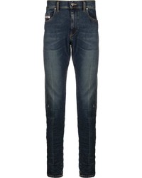 Diesel D Strukt Mid Rise Slim Fit Jeans