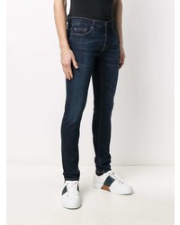 7 For All Mankind Dark Wash Skinny Fit Jeans
