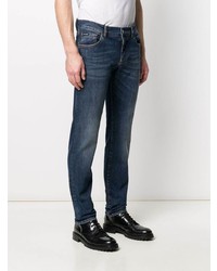 Dolce & Gabbana Dg Embroidered Slim Fit Jeans