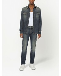 Dolce & Gabbana Dg Essentials Cargo Skinny Jeans