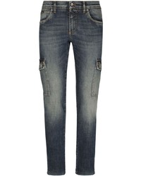 Dolce & Gabbana Dg Essentials Cargo Skinny Jeans