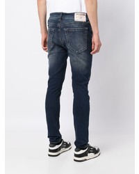 True Religion Distressed Effect Denim Skinny Jeans