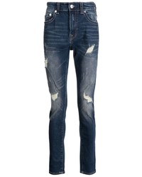 True Religion Distressed Effect Denim Skinny Jeans