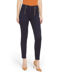 Tinsel Double Zip Skinny Jeans