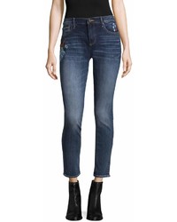 Driftwood Jeans Marilyn Embroidered Skinny Jeans