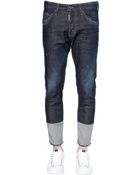 DSQUARED2 15cm Skinny Contrast Stretch Denim Jeans