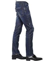 DSQUARED2 18cm Slim Fit Stitching Stretch Jeans