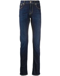 Alexander McQueen Embroidered Logo Skinny Jeans