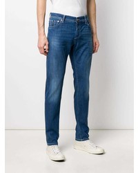 Barba Five Mid Rise Straight Jeans