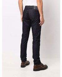 Canali Five Pocket Skinny Jeans