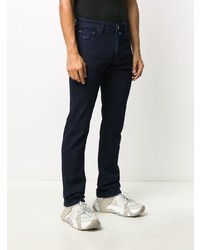 Jacob Cohen Handkerchief Detail Slim Fit Jeans