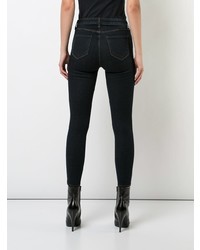 L'Agence High Rise Ankle Grazer Jeans