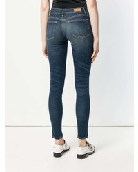 Polo Ralph Lauren High Waisted Faded Skinny Jeans