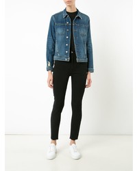 RE/DONE High Waisted Fray Jeans