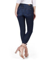 Paige Hoxton High Waist Crop Ultra Skinny Jeans