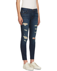 J Brand Indigo Cropped Skinny 9326 Jeans