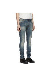 Nudie Jeans Indigo Skinny Lin Jeans