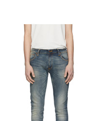 Nudie Jeans Indigo Skinny Lin Jeans