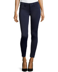 J Brand Jeans 815 Mid Rise Super Skinny Pants Navy Odyssey